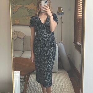 Lulu’s  | Green Polka Dot Dress